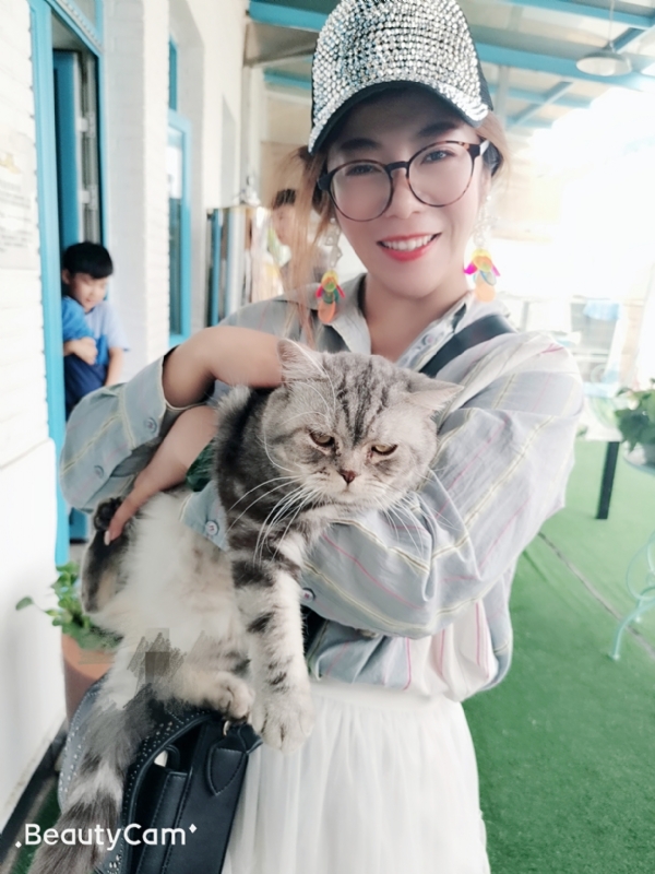 小黑猫的第一张照片--德化相亲网